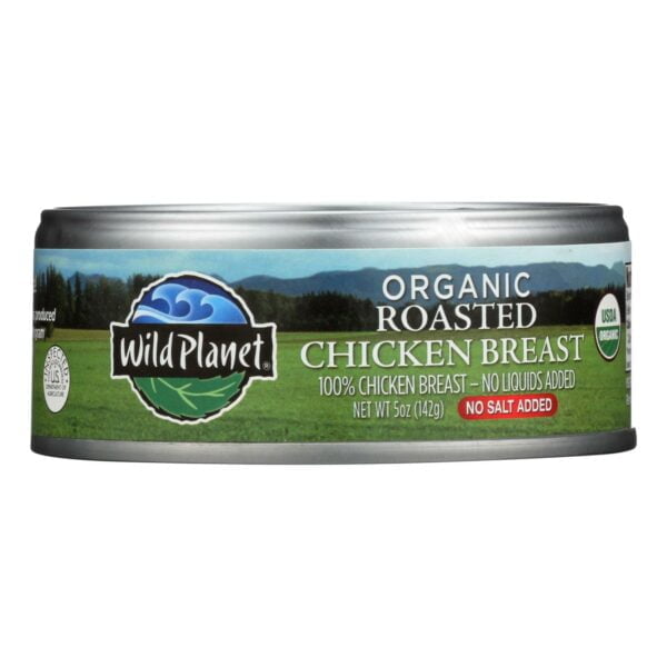 Organic Roasted Chicken Breast with No Salt