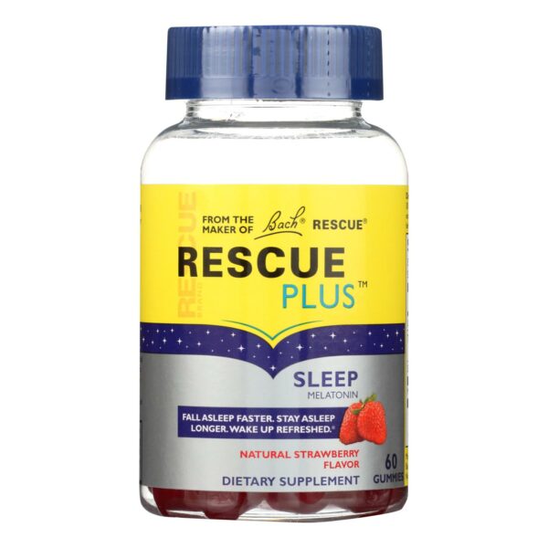 Rescue Plus Melatonin Sleep Gummies