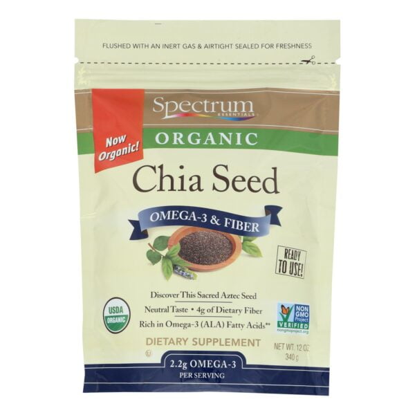 Chia Seed Omega-3 and Fiber