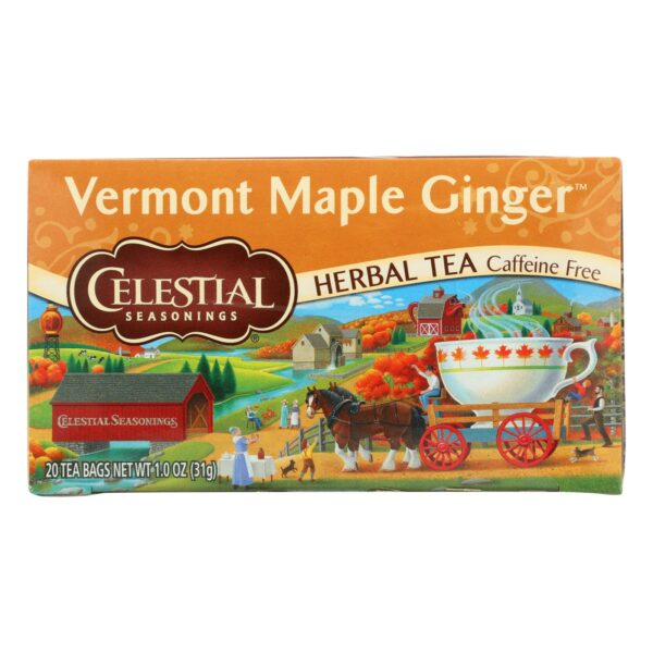 Vermont Maple Ginger Herbal Tea