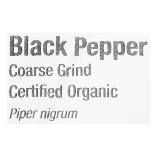 Black Pepper Organic