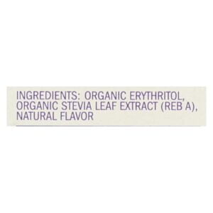 Organic Stevia Sweetener Packets 80 Count