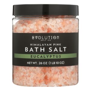 Himalayan Pink Bath Salt Coarse Eucalyptus