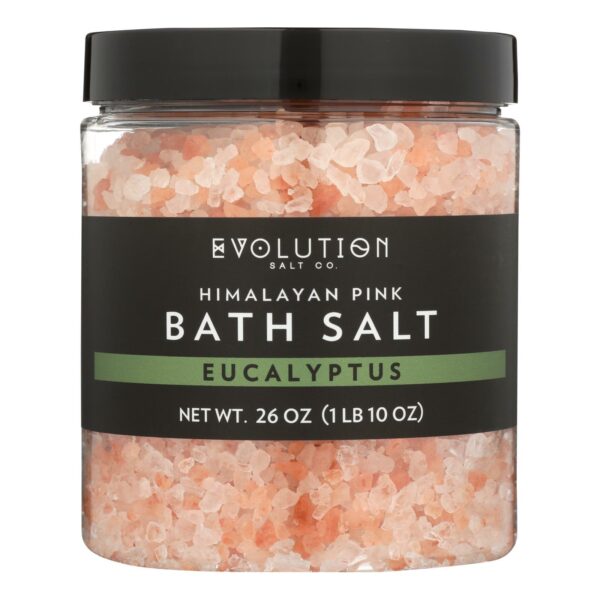 Himalayan Pink Bath Salt Coarse Eucalyptus
