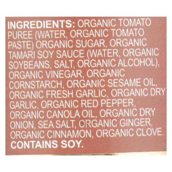 Sauce General Tso Organic