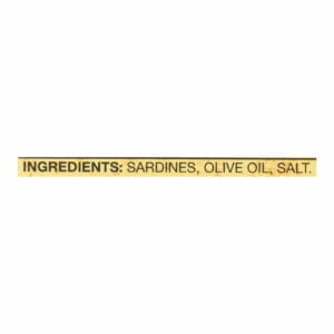 Sardine Olive Oil