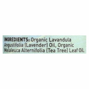 Organic Lavender Tea Tree Oil