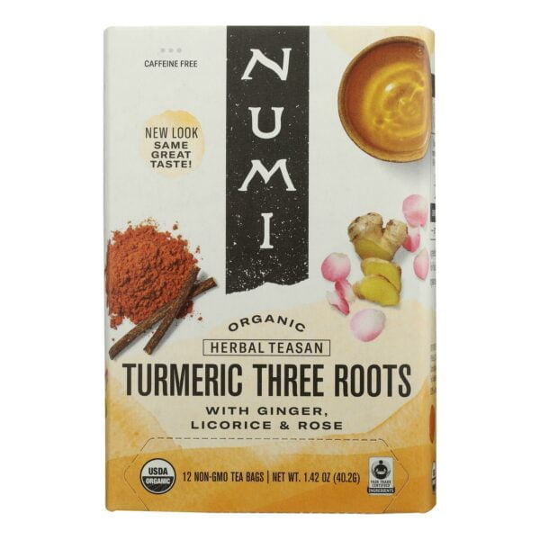 Organic Turmeric Tea Three Roots