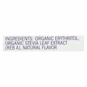 Sweetener Organic Stevia 40 Count