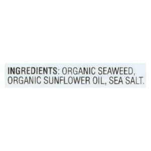 Seaweed Roasted Sea Salt Organic