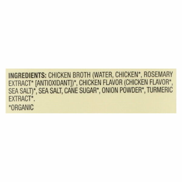 Organic Chicken Broth Free Range