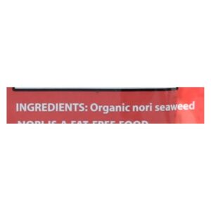 Organic Pacific Sushi Nori 10 Sheets