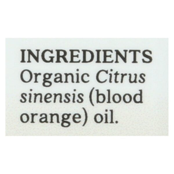 Organic Blood Orange Refreshing Essential Oil