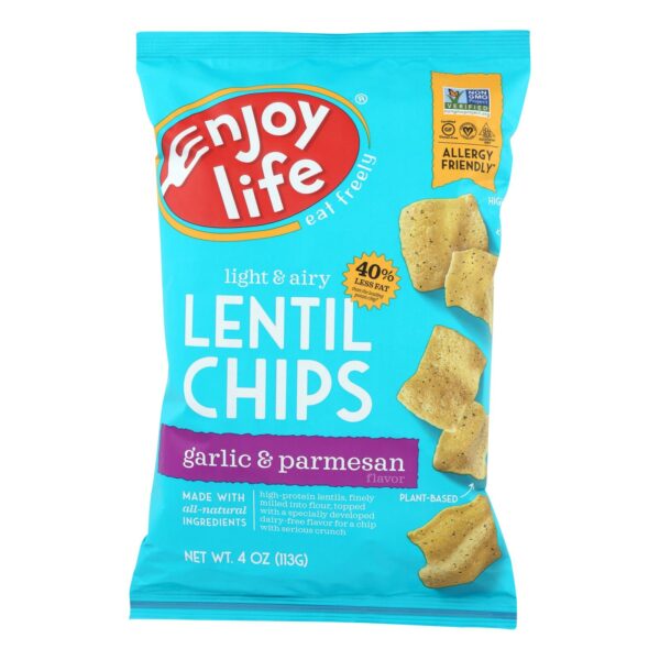 parmessan lentil chips