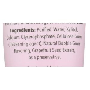 Kid's Tooth Gel with Xylitol Natural Bubble Gum