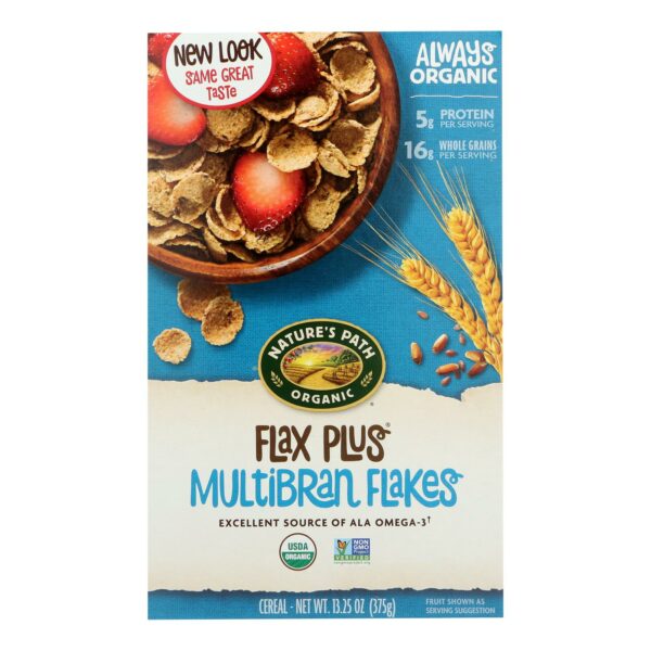 Organic Flax Plus Multibran Flakes Cereal
