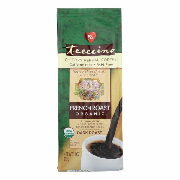 Organic Herbal Coffee Alternative French Roast Caffeine Free
