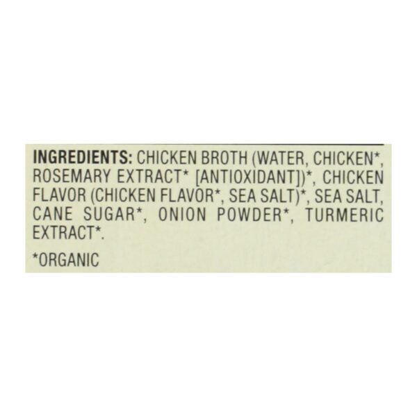 Organic Broth Chicken Free Range 4 Pack (8 Oz Each)