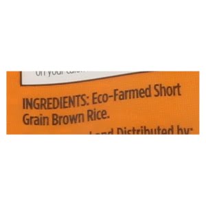 Short Grain Brown Rice