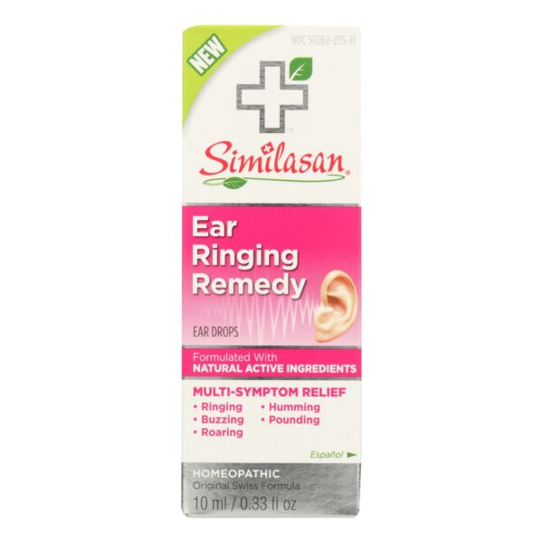 Ear Drops Ringing Remedy