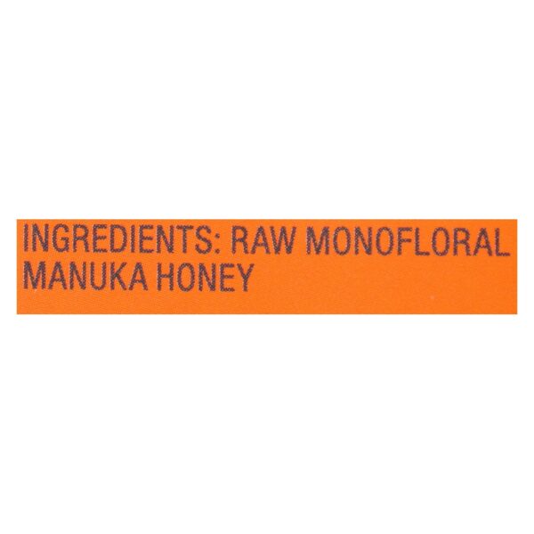 Raw Monofloral Manuka Honey