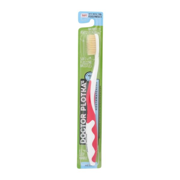 Toothbrush Adult Manual Red