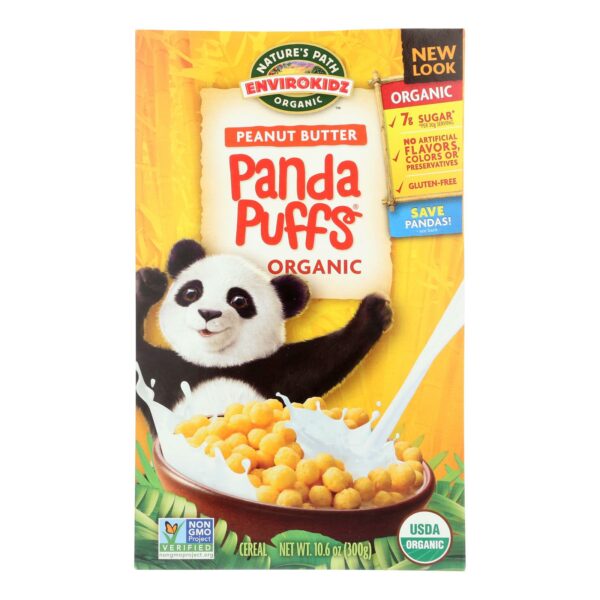 Envirokidz Organic Peanut Butter Panda Puffs