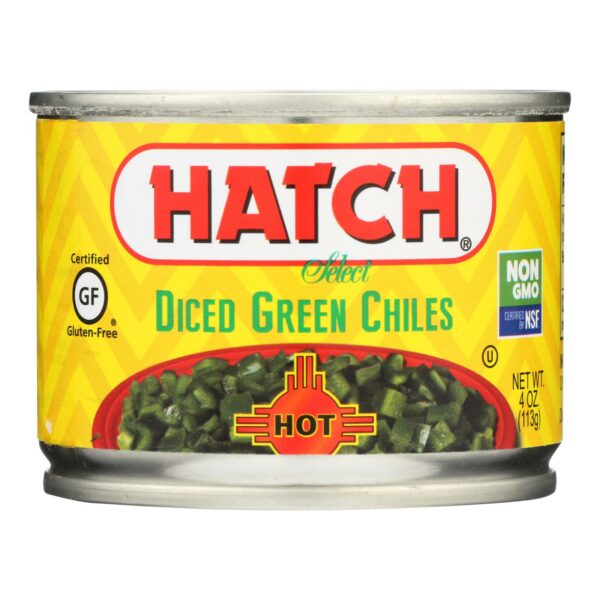Diced Hot Green Chilies