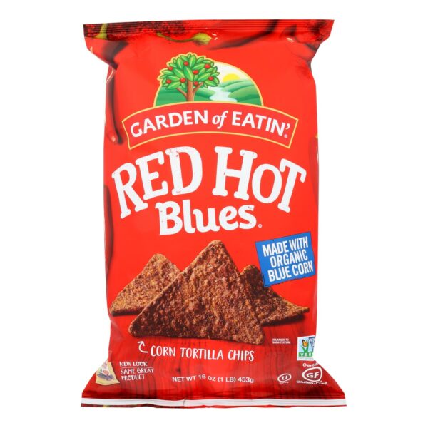 Red Hot Blues Tortilla Chips