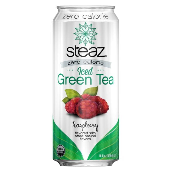 Zero Calorie Iced Green Tea Raspberry