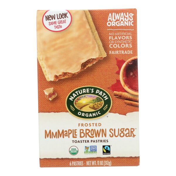 Organic Frosted Mmmaple Brown Sugar Toaster Pastries
