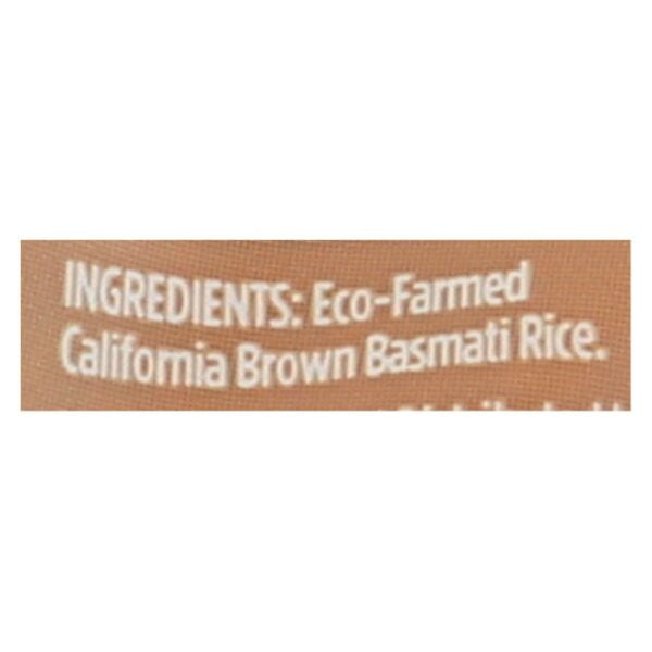 California Brown Basmati Rice
