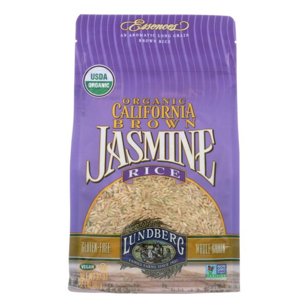 Organic California Brown Jasmine Rice