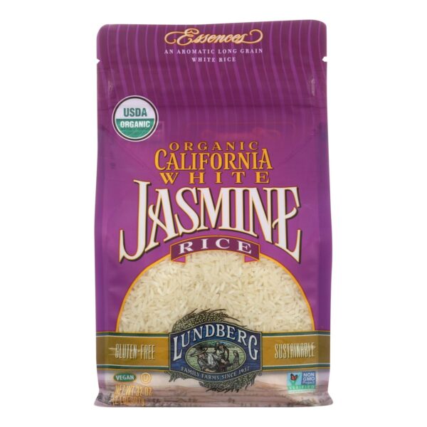 Organic California White Jasmine Rice