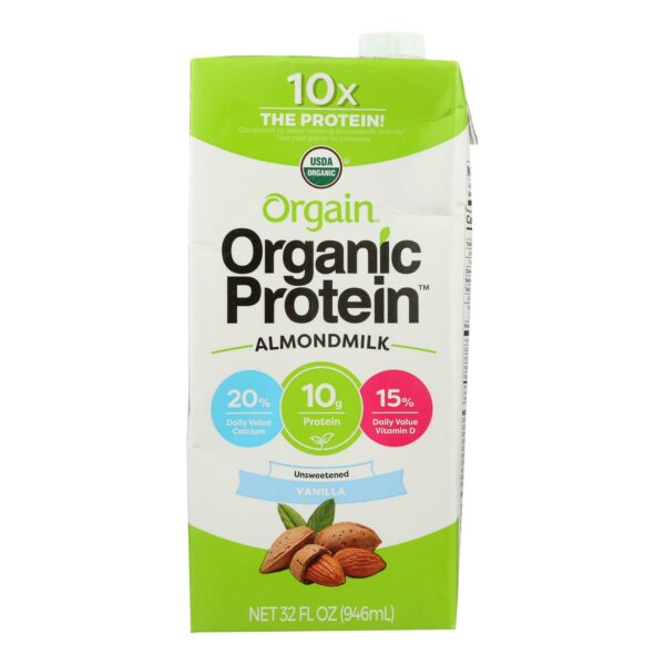 Organic Protein Almond Milk Unsweetened Vanilla