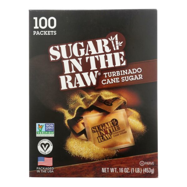 Natural Cane Sugar 100 Packets