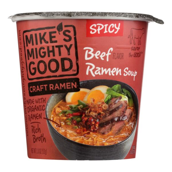 Soup Cup Beef Spicy Org