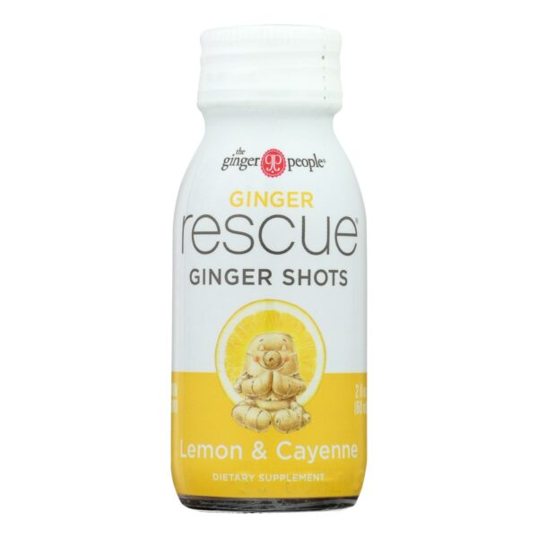Ginger Rescue - Ginger Shots - Lemon & Cayenne