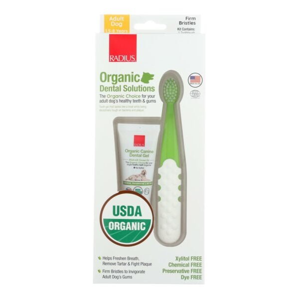 Organic Canine Dental Kit With Free Critter Case For Puppies
