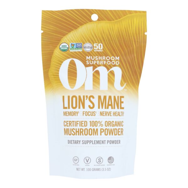 Lions Mane Mushroom Supplement Powder