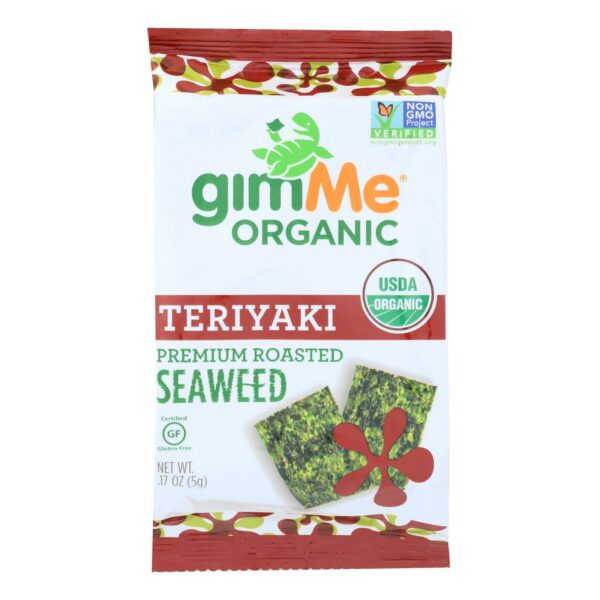Organic Roasted Seaweed Snacks Teriyaki