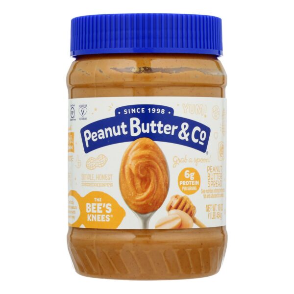 The Bee's Knees Peanut Butter Blended with Scrumptious Honey