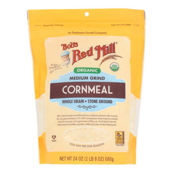 Organic Medium Grind Cornmeal
