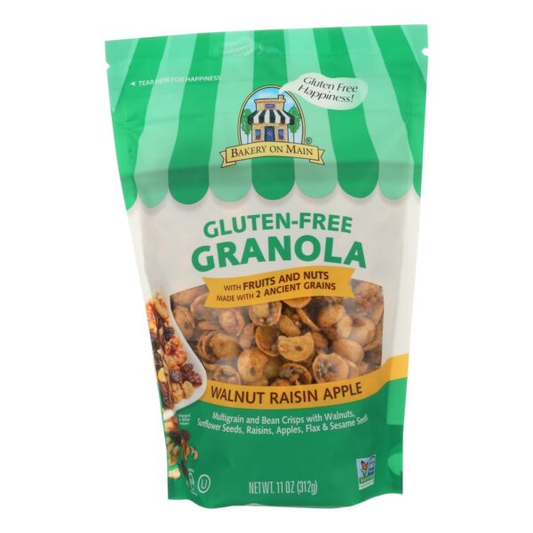 Gluten Free Granola Apple Raisin Walnut