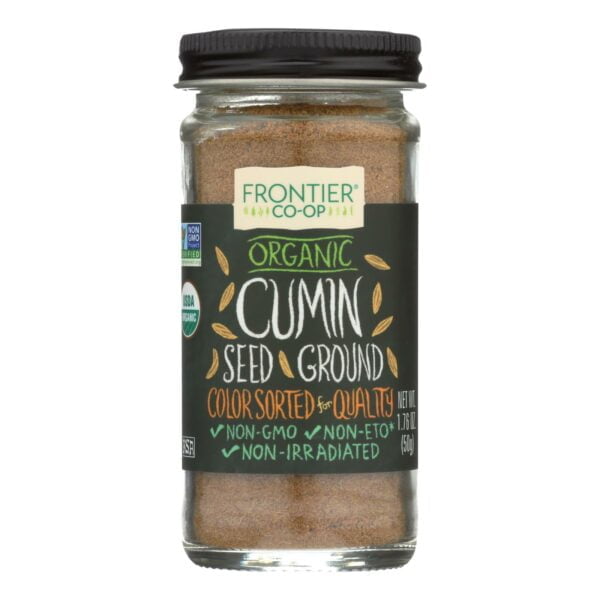 Organic Cumin Seed Ground Bottle