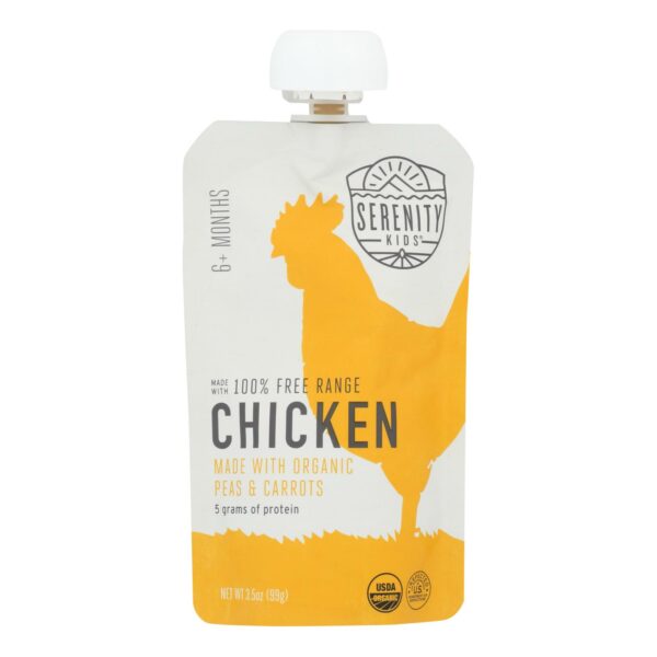 Chicken with Organic Peas & Carrots Baby Food