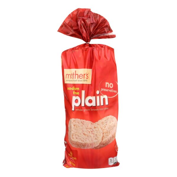 Plain Whole Grain Brown Rice Cakes
