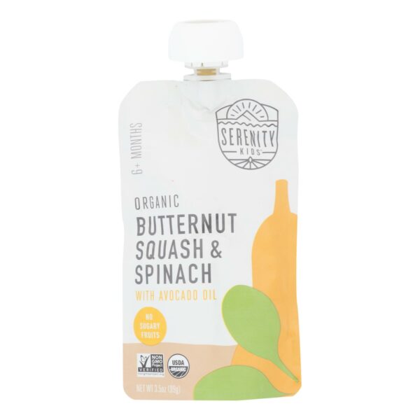 Food Baby Butternut Squash Spinach Organic