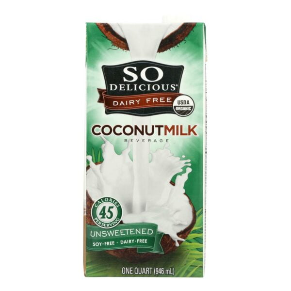 Organic Coconut Milk Dairy Free Unsweetened