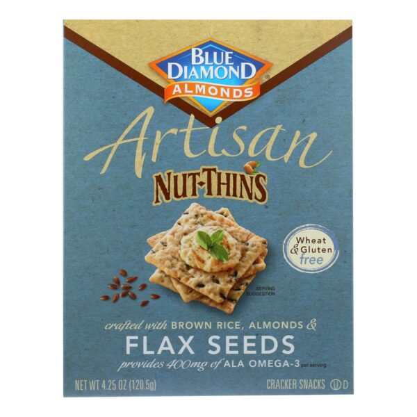 Nut Thins Artisan With Almonds & Flax